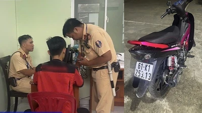 TP HCM: Thanh niên bị xử phạt vì biểu diễn xe máy để quay TikTok