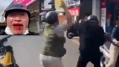 Điều tra vụ người đàn ông chặn đầu xe, hành hung giữa đường phố ở Đắk Lắk
