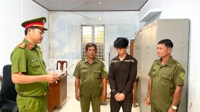 An Giang: Bắt Phạm Văn Nam để điều tra hành vi trộm cắp tài sản