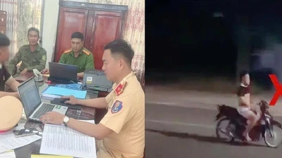Đồng Nai: Xử phạt nam thanh niên buông hai tay khi điều khiển xe máy