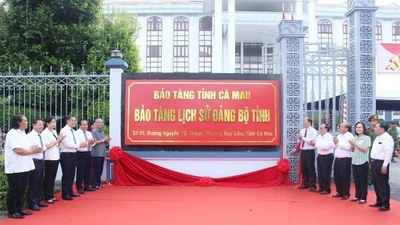 Cà Mau thành lập Bảo tàng Lịch sử Đảng bộ tỉnh 