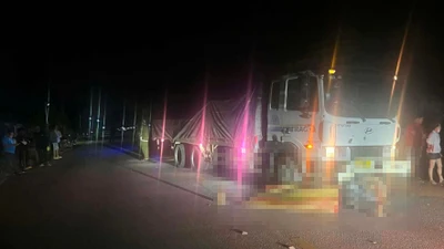 Xe tải va chạm xe máy trên Km06 ĐT720 khiến một người tử vong tại chỗ