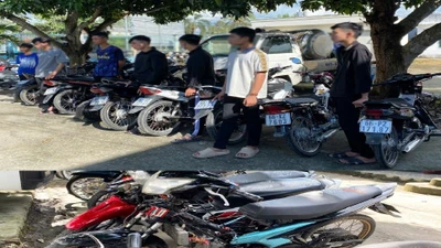 An Giang: Ngăn chặn kịp thời nhóm thanh thiếu niên tụ tập đua xe trên tỉnh lộ