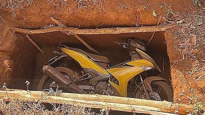 Gia Lai: Phát hiện phương tiện liên quan vụ cướp ngân hàng ngày 19/1