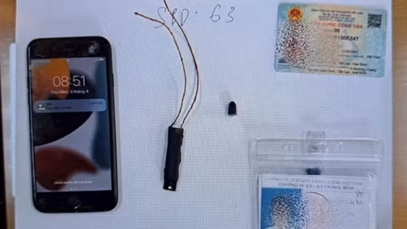 Gian lận thi sát hạch lái xe bằng thiết bị điện tử siêu nhỏ ở Phú Thọ