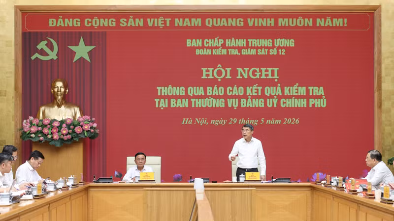 Bộ Chính trị quy định chức năng, nhiệm vụ, tổ chức bộ máy Đảng ủy Chính phủ
