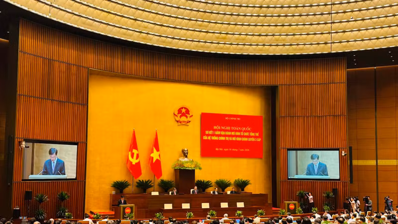 Hội nghị toàn quốc sơ kết 1 năm vận hành mô hình chính quyền 3 cấp