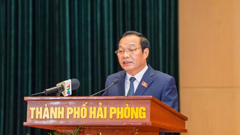 Ông Lê Văn Hiệu tiếp tục giữ chức Chủ tịch HĐND TP Hải Phòng khóa XVII