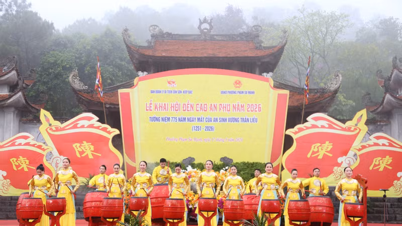 Long trọng khai hội đền Cao An Phụ năm 2026