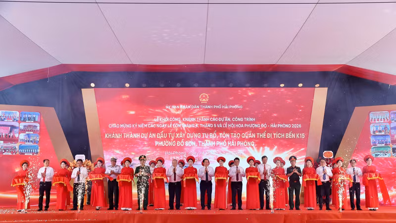 Hải Phòng khởi công, khánh thành 14 công trình, dự án hơn 24.700 tỷ đồng