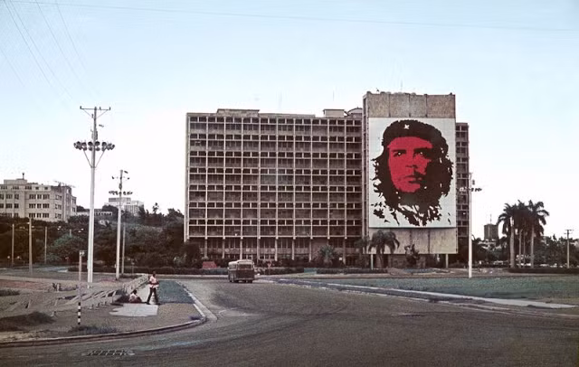 Khung cảnh tại Quảng trường Cách mạng ở thành phố Havana.