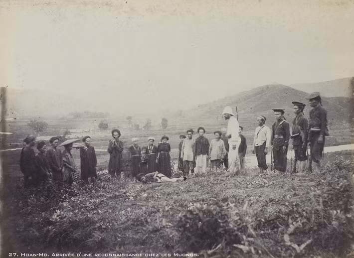 Những người dân tộc Mường ở Tuyên Quang.