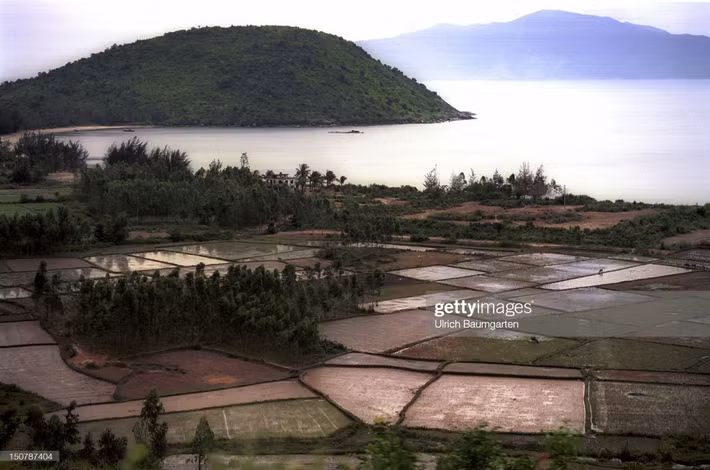 Một khung hình được ghi lại trên chuyến tàu từ Đà Nẵng đi Huế.