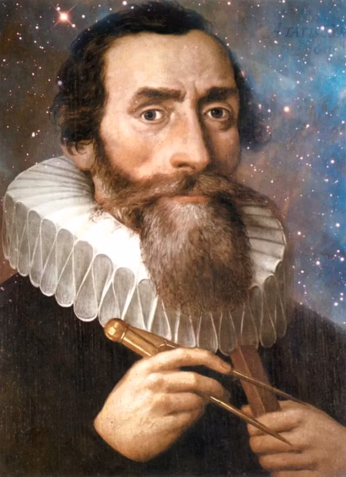 Johannes Kepler (1571-1630) là một nhà thiên văn vĩ đại người Đức. Bên cạnh những phát kiến làm thay đổi nhận thức của con người về thiên văn, ông còn được biết đến với tuyên bố ngày sinh của vũ trụ là ngày 27/4/4977 TCN.