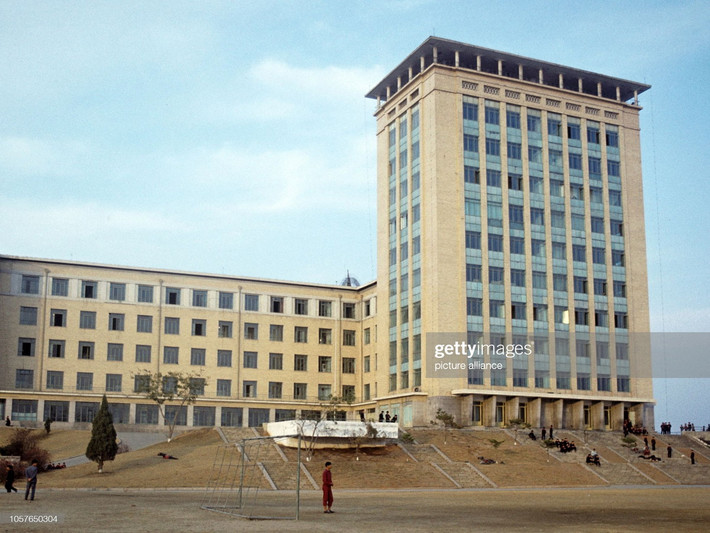 Toản cảnh Cung Thiếu nhi Bình Nhưỡng.