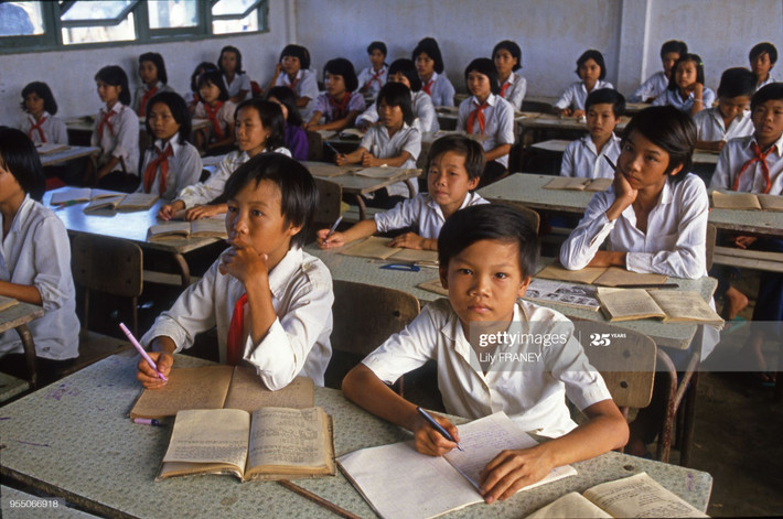 Bên trong một lớp học.