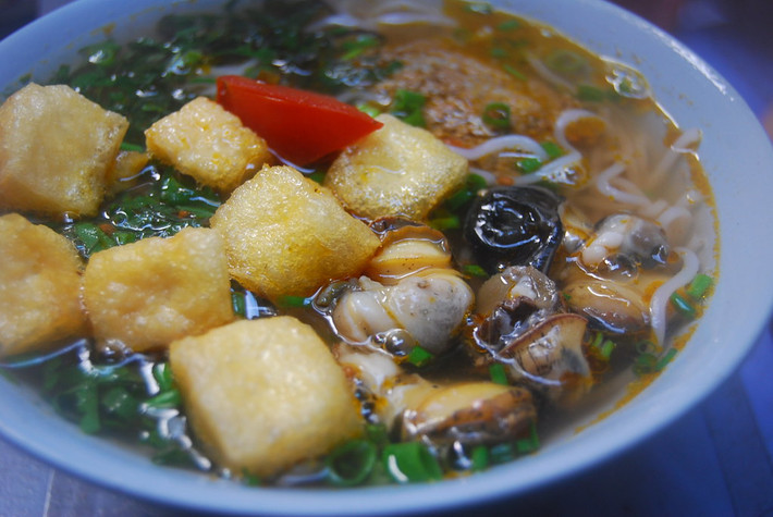 Cận cảnh một bát bún ốc Hà Nội. Ảnh: Jasmine / Flickr.