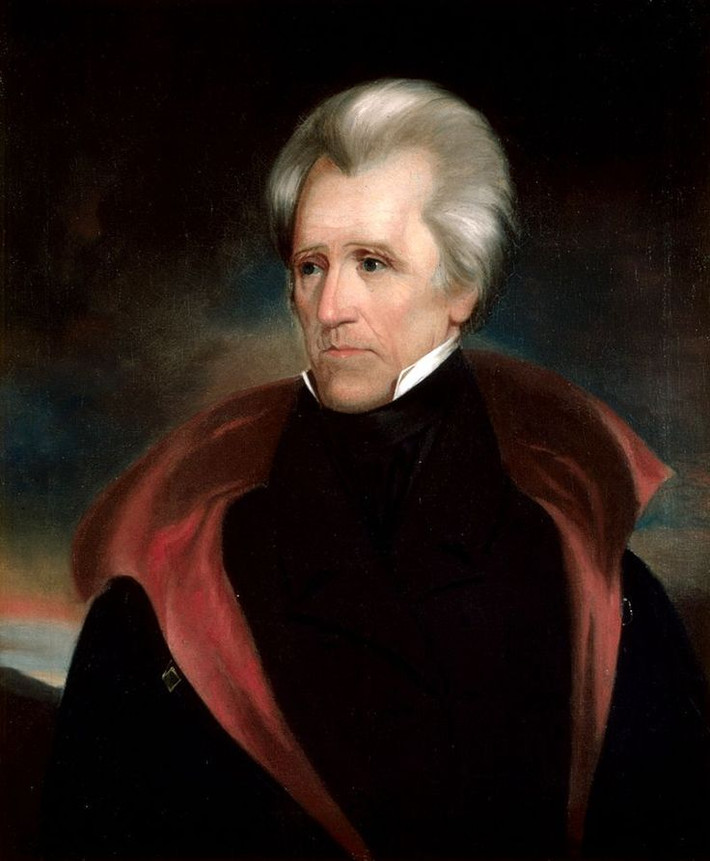 Chủ nghĩa dân túy. Andrew Jackson được coi là Yổng thống dân túy đầu tiên của Mỹ. Ông là người đứng lên bảo vệ quyền lợi của tầng lớp lao động và người dân thường, đặc biệt là các nông dân miền Tây và miền Nam Hoa Kỳ vào thời điểm đó. Ông thường đối đầu với giới tinh hoa chính trị ở Washington và cho rằng họ không đại diện cho người dân. Ảnh: Pinterest.