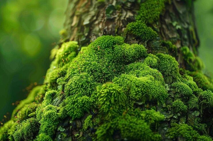  Khả năng sinh tồn phi thường. Rêu có thể chịu khô hạn kéo dài, đóng băng hoặc thiếu dinh dưỡng, rồi “hồi sinh” nhanh chóng khi gặp nước, khiến chúng trở thành bậc thầy thích nghi. Ảnh: Pinterest.