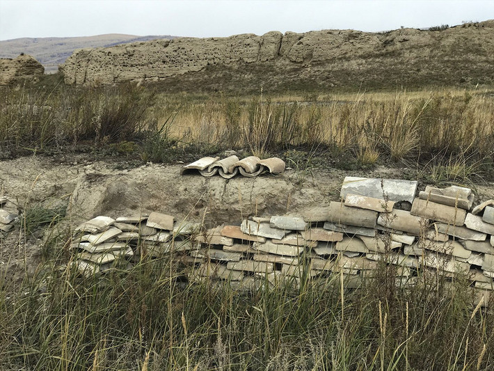  Bị bỏ hoang chỉ sau thời gian ngắn. Các dấu vết để lại cho thấy công trình không được sử dụng lâu dài. Ảnh: Tuvantrip.com.