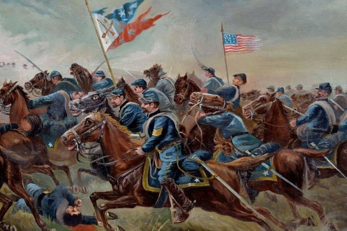  Sự suy giảm vai trò trong thời hiện đại. Sự ra đời của súng ống, cơ giới hóa và xe tăng trong thế kỷ 20 đã làm giảm vai trò chiến đấu trực tiếp của ngựa, nhưng không thể xóa nhòa dấu ấn lịch sử của chúng. Ảnh: Pinterest.