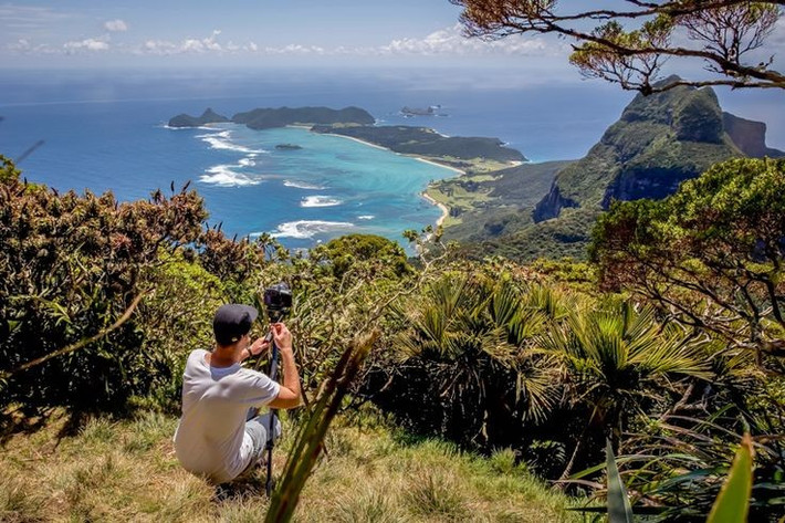  Giới hạn số lượng du khách ghé thăm. Lượng khách đặt chân đến quần đảo Lord Howe được kiểm soát nghiêm ngặt nhằm bảo vệ môi trường tự nhiên mong manh của đảo. Ảnh: Pinterest.