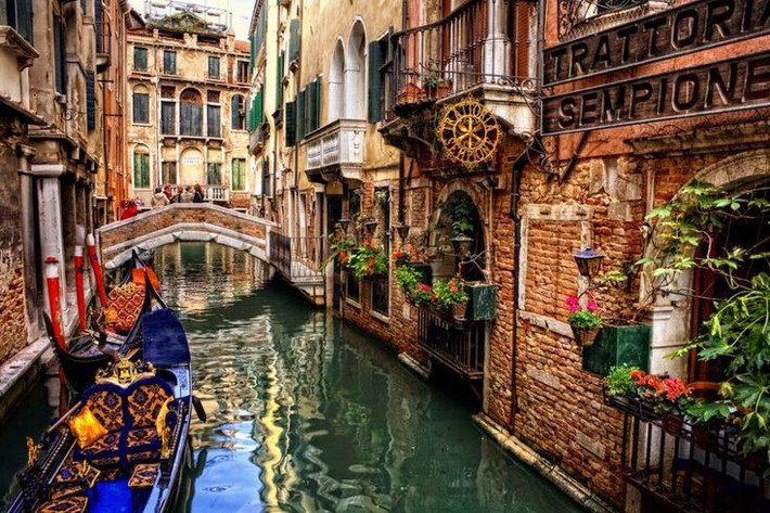  Di sản Thế giới được UNESCO công nhận. Venice và hệ thống đầm phá của mình được UNESCO ghi danh Di sản Thế giới năm 1987, khẳng định giá trị văn hóa – lịch sử đặc biệt của thành phố độc nhất vô nhị này. Ảnh: Pinterest.