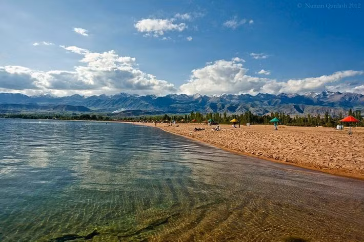  Là nơi sinh sống của nhiều loài cá đặc hữu. Nhiều loài cá chỉ tồn tại duy nhất trong hệ sinh thái của hồ Issyk-Kul. Ảnh: Pinterest.
