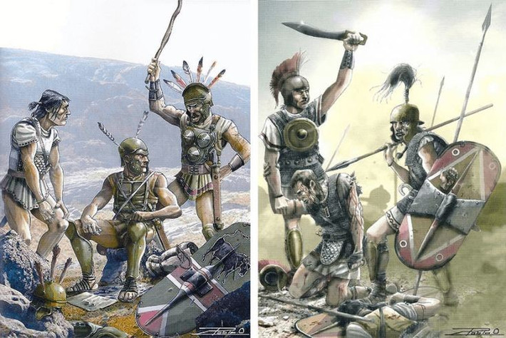  Hasdrubal thoát được nhưng mất lực lượng. Dù rút lui thành công, nhà cầm quân Carthage mất nhiều quân tinh nhuệ khiến chiến dịch về sau suy yếu. Ảnh: Pinterest.