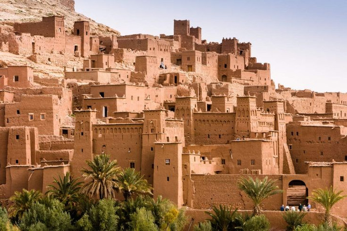  Biểu tượng của Morocco trên bản đồ du lịch. Với vị trí gần Marrakech và dãy Atlas huyền thoại, Ait-Ben-Haddou Ksar trở thành điểm dừng chân không thể bỏ qua trong hành trình khám phá miền Nam Morocco. Ảnh: Pinterest.