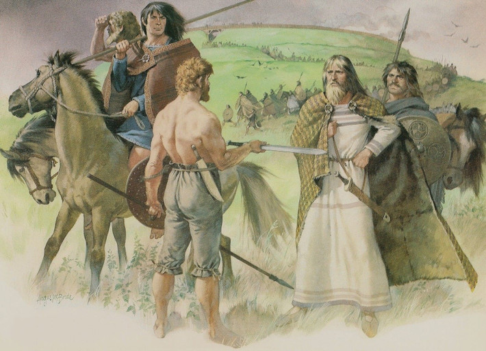  Ngôn ngữ Celt vẫn còn tồn tại đến nay. Tiếng Ireland, tiếng Wales và tiếng Breton ở Pháp là hậu duệ trực tiếp của ngữ hệ Celt cổ đại. Ảnh: Pinterest.