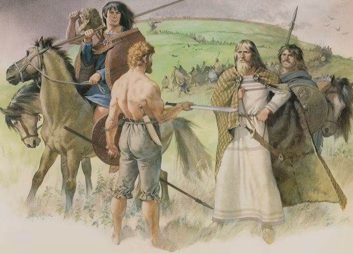  Ngôn ngữ Celt vẫn còn tồn tại đến nay. Tiếng Ireland, tiếng Wales và tiếng Breton ở Pháp là hậu duệ trực tiếp của ngữ hệ Celt cổ đại. Ảnh: Pinterest.