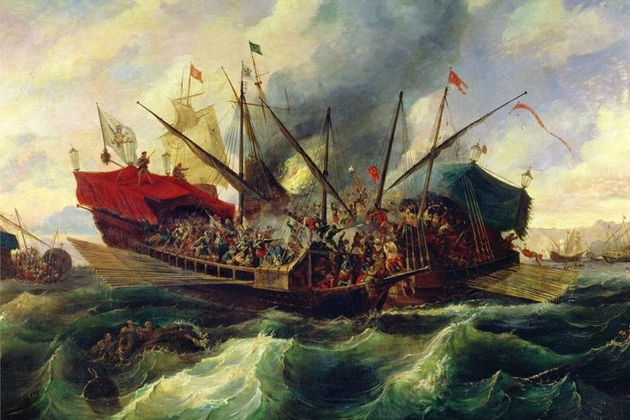 Đô đốc Gaius Lutatius Catulus chỉ huy La Mã. Ông tổ chức cuộc phục kích chiến lược khiến hạm đội Carthage rơi vào thế bị động. Ảnh: Pinterest.