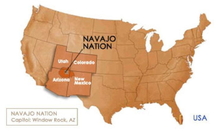  Sở hữu khu tự trị lớn nhất nước Mỹ. Khu tự trị Navajo Nation trải dài trên ba bang Arizona, New Mexico và Utah, với diện tích rộng hơn nhiều quốc gia nhỏ. Ảnh: Pinterest.
