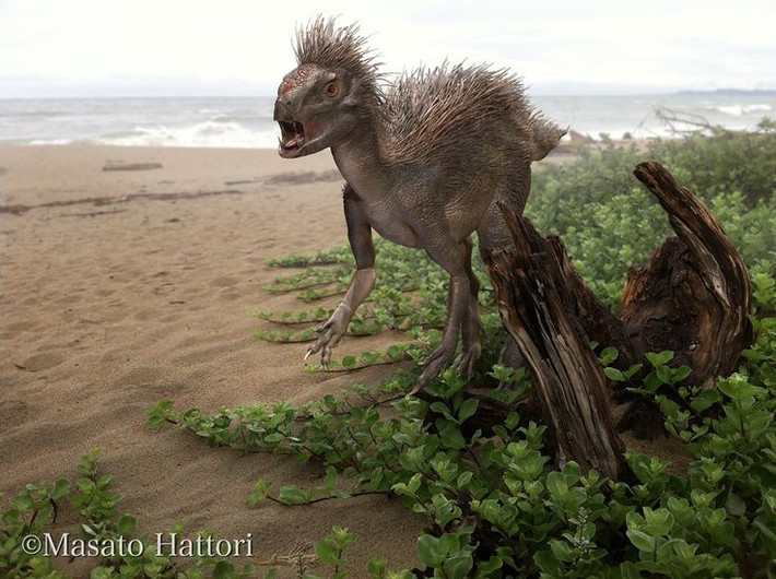  Sống vào kỷ Jura sớm, cách đây khoảng 200 triệu năm. Hóa thạch Pegomastax được xác định thuộc giai đoạn đầu kỷ Jura, thời kỳ khủng long mới bắt đầu đa dạng hóa mạnh mẽ. Ảnh: Pinterest.