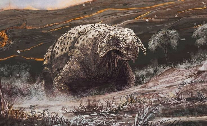  Sống chủ yếu ở vùng khô hạn. Các hóa thạch được tìm thấy tại Nga cho thấy chúng thích nghi với môi trường bán hoang mạc. Ảnh: Pinterest.