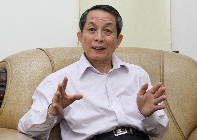 GS.VS Trần Đình Long nhắc nhớ tới quê hương trung du với sự xúc động, tự hào. Ảnh: Trần Hải. gs-long-3.jpg