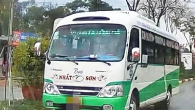 Phạt nặng tài xế xe khách đi ngược chiều trên đường cấm