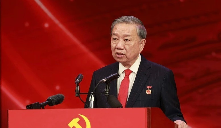 Phát biểu của Tổng Bí thư Tô Lâm tại Lễ tuyên dương Bí thư chi bộ xuất sắc và trao giải Búa liềm Vàng