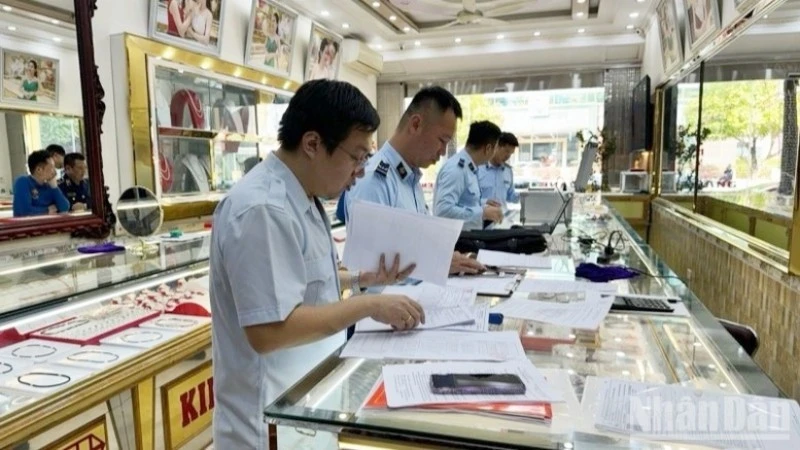 Từ 9/9, thanh tra hoạt động kinh doanh vàng