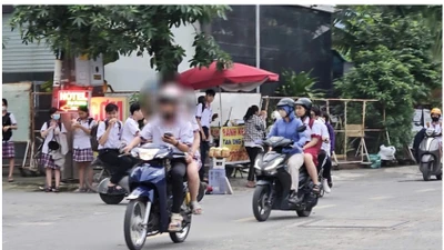 TP HCM: Nhiều học viên trung tâm GDNN - GDTX vi phạm giao thông