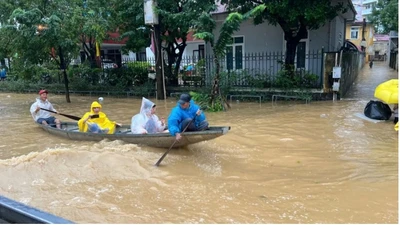 Miền Trung có mưa lớn, cục bộ tới 850 mm