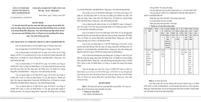 Mặt đập Hồ Đồng Xoài được XD Tân Hoàng Minh sửa chữa với giá 4 tỷ Mat dap Ho Dong Xoai duoc XD Tan Hoang Minh sua chua voi gia 4 ty