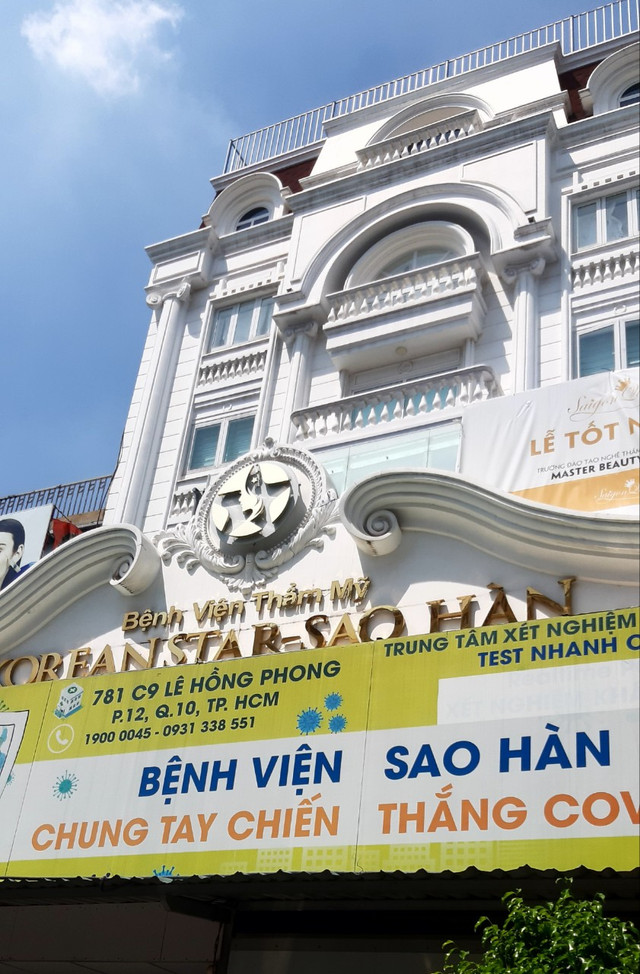 Vẫn hoạt động dù đang bị phạt, bệnh viện Thẩm mỹ Korean Star - Sao Hàn nói gì? Van hoat dong du dang bi phat, benh vien Tham my Korean Star - Sao Han noi gi?