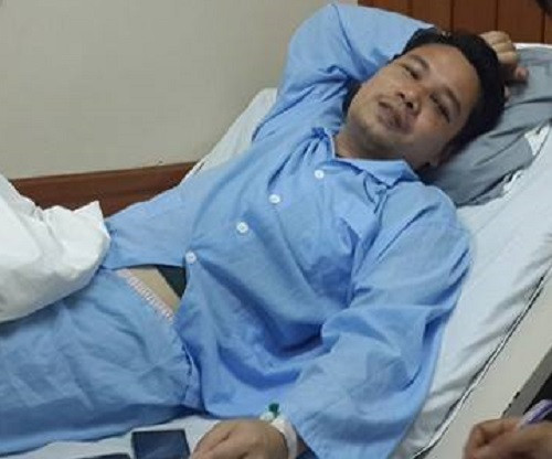 Ông Trần Hoài Nam kể lại vụ việc với PV Kiến Thức. Ông Trần Hoài Nam kể lại vụ việc với PV Kiến Thức.