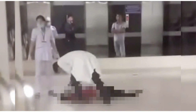 Trà Vinh: Bệnh nhân nhảy từ tầng 8 bệnh viện, tử vong tại chỗ Tra Vinh: Benh nhan nhay tu tang 8 benh vien, tu vong tai cho