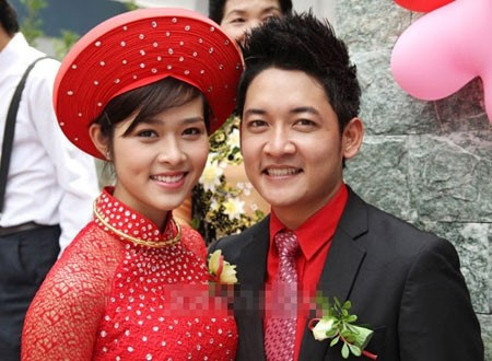 Diệp Bảo Ngọc trong ngày cưới. Diệp Bảo Ngọc trong ngày cưới.