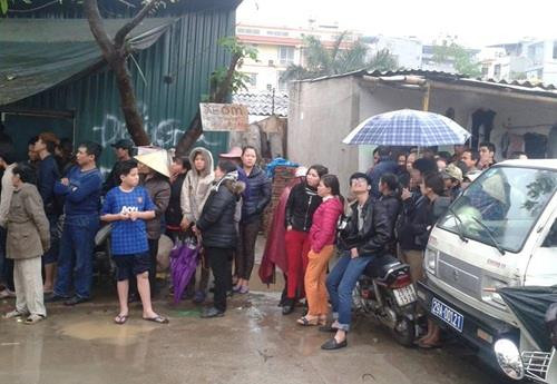 Hiện trường vụ việc.