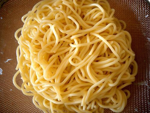 Mỳ ý đã luộc chín. Mỳ ý đã luộc chín.