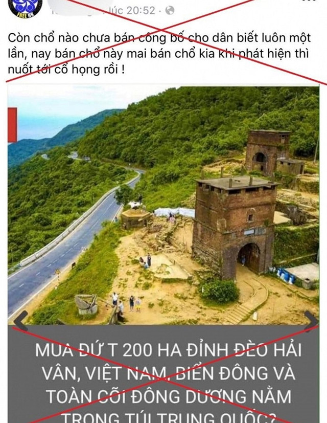 Sự thật vụ 200 ha đất trên đỉnh Hải Vân bán cho người Trung Quốc Su that vu 200 ha dat tren dinh Hai Van ban cho nguoi Trung Quoc